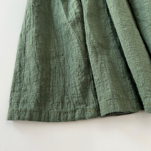 NWT Long Live The Queen Green Cotton Girl's Skirt size 8 - Picture 3 of 9
